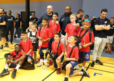 Les Frenchy et leurs coachs