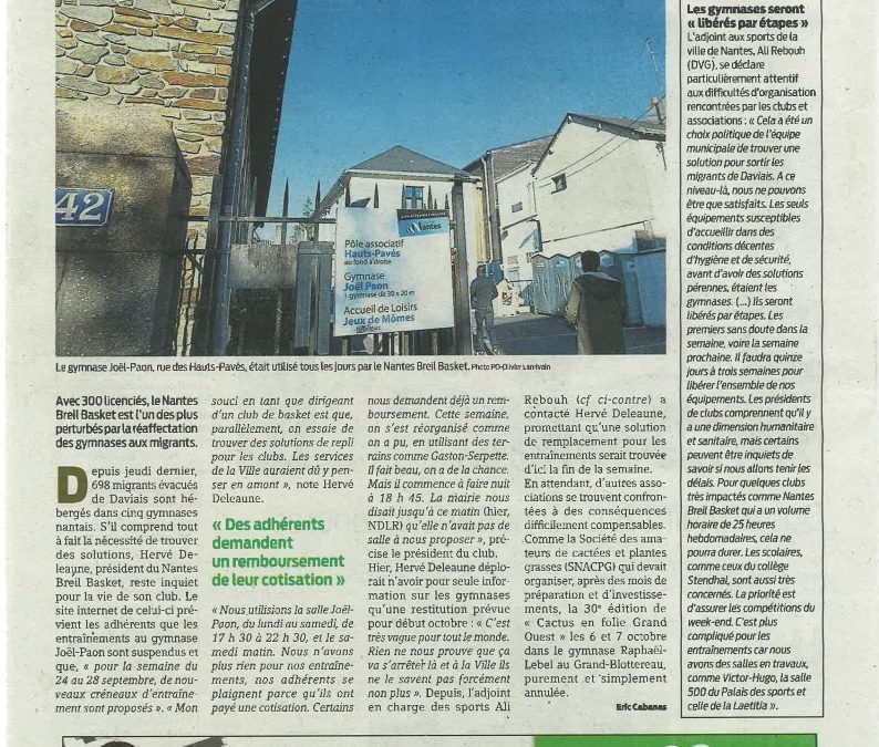 Le Président répond à Presse Océan